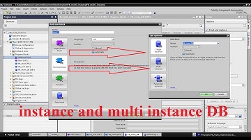 TIA Portal Single instance and Multi instance Data Block (DB) - tutorial