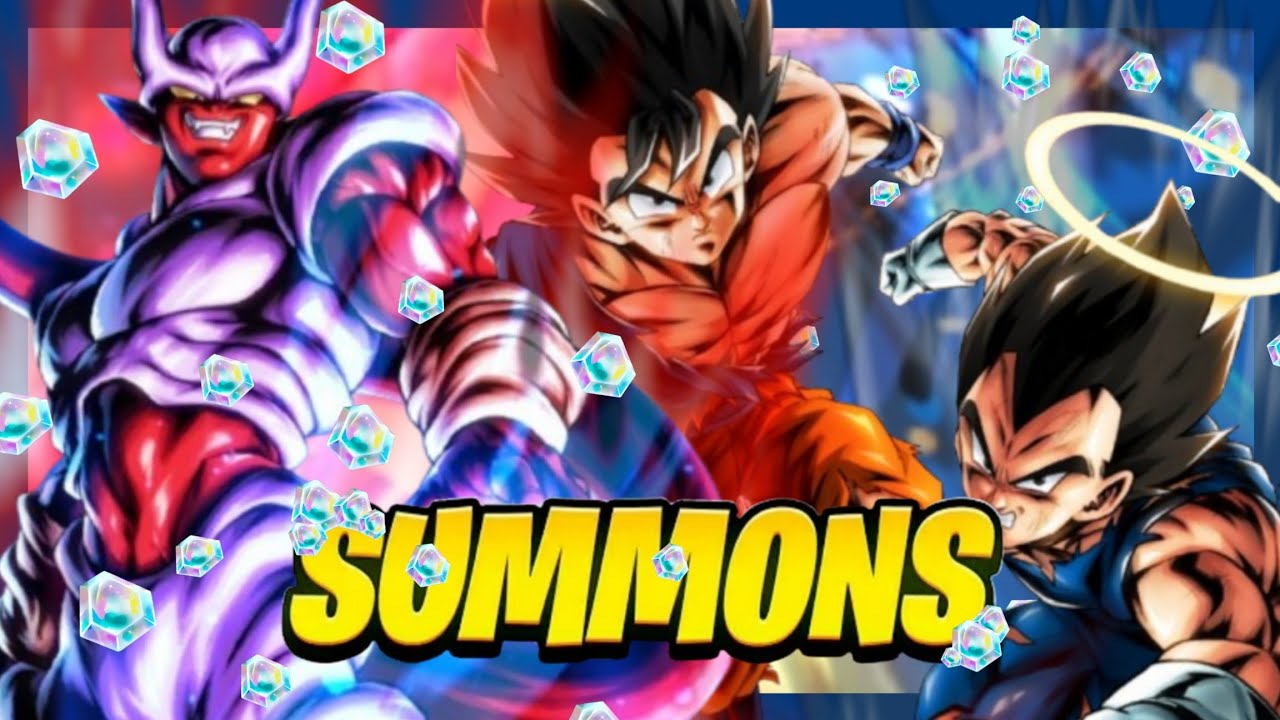 GASTEI TUDO NESSES DOIS, MAS ATÉ QUE VALEU A PENA!! SUMMONS GOGETA E JANEMBA!! | Dragon ball legends