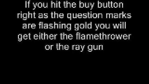 Cod-Waw- How to get the Ray Gun everytime!