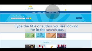 How To: Access Online Materials Through Our Catalog