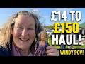 £14 Spent £150 Worth: Windy Car Boot Sale POV & Haul