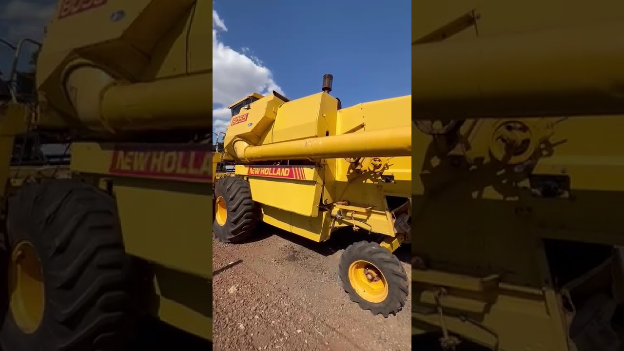 Colheitadeira New holland Nh 8055 1991 à venda | Tratores e