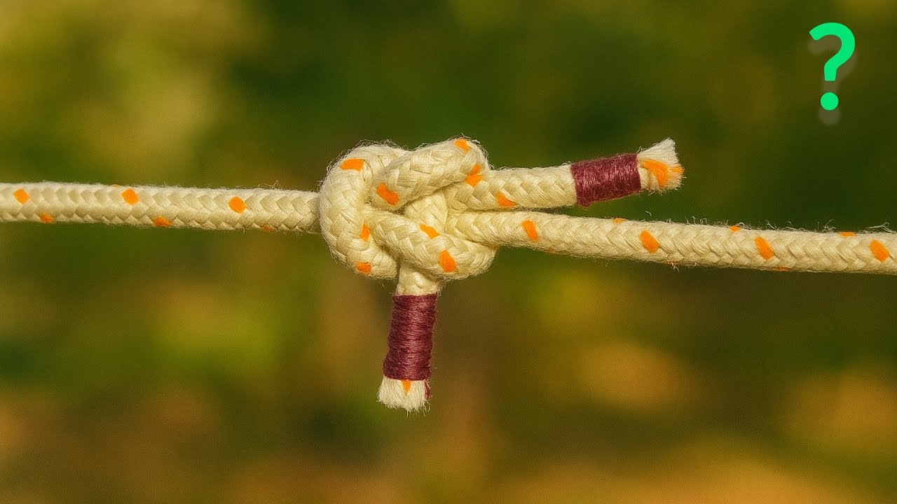 The Strongest Knot in the World! Unbreakable Rope Connection Trick