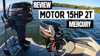Motor De Popa 15Hp 2T Mercury Top Speed Navegação Em São Francisco Do Sul
