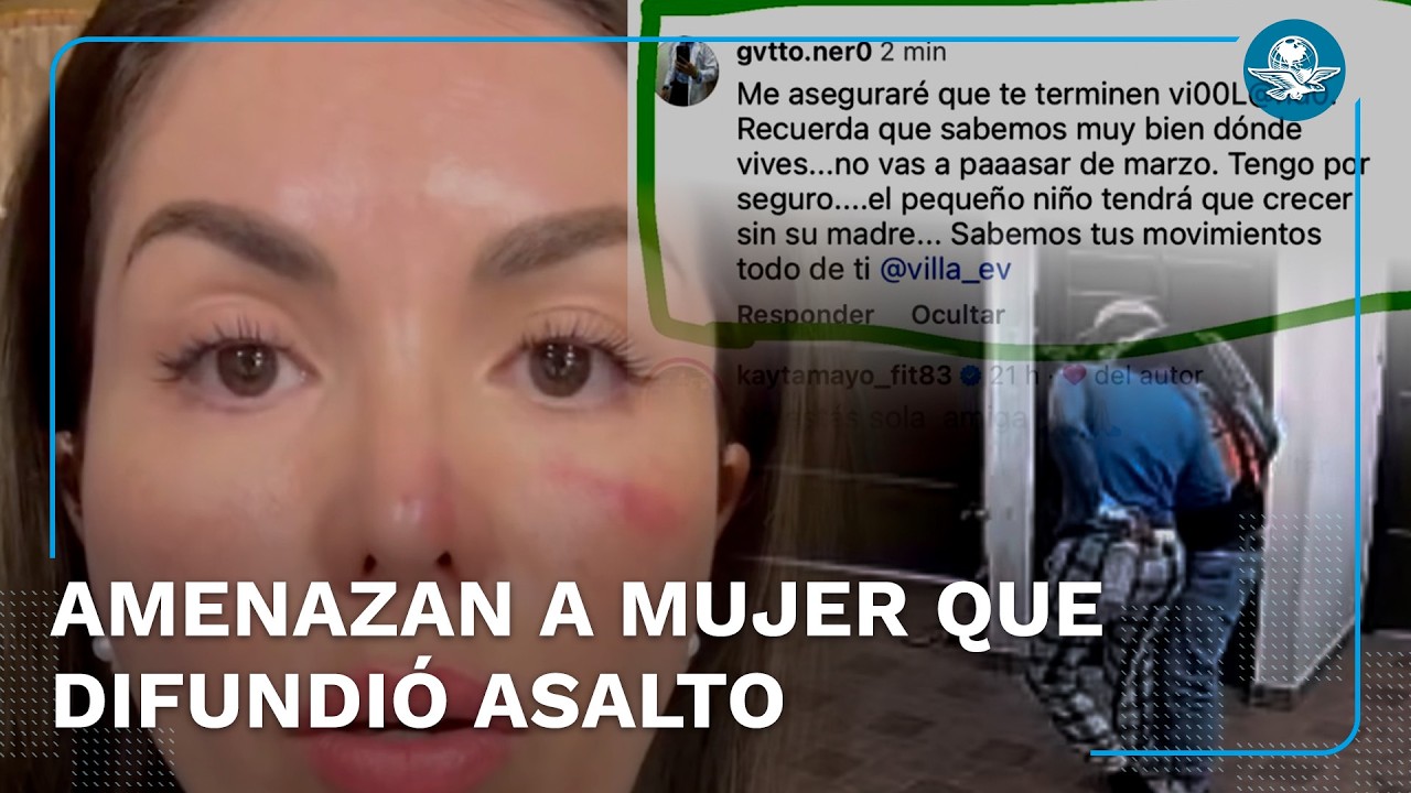 Mujer que denunció agresión en Toluca ahora recibe amenazas en redes