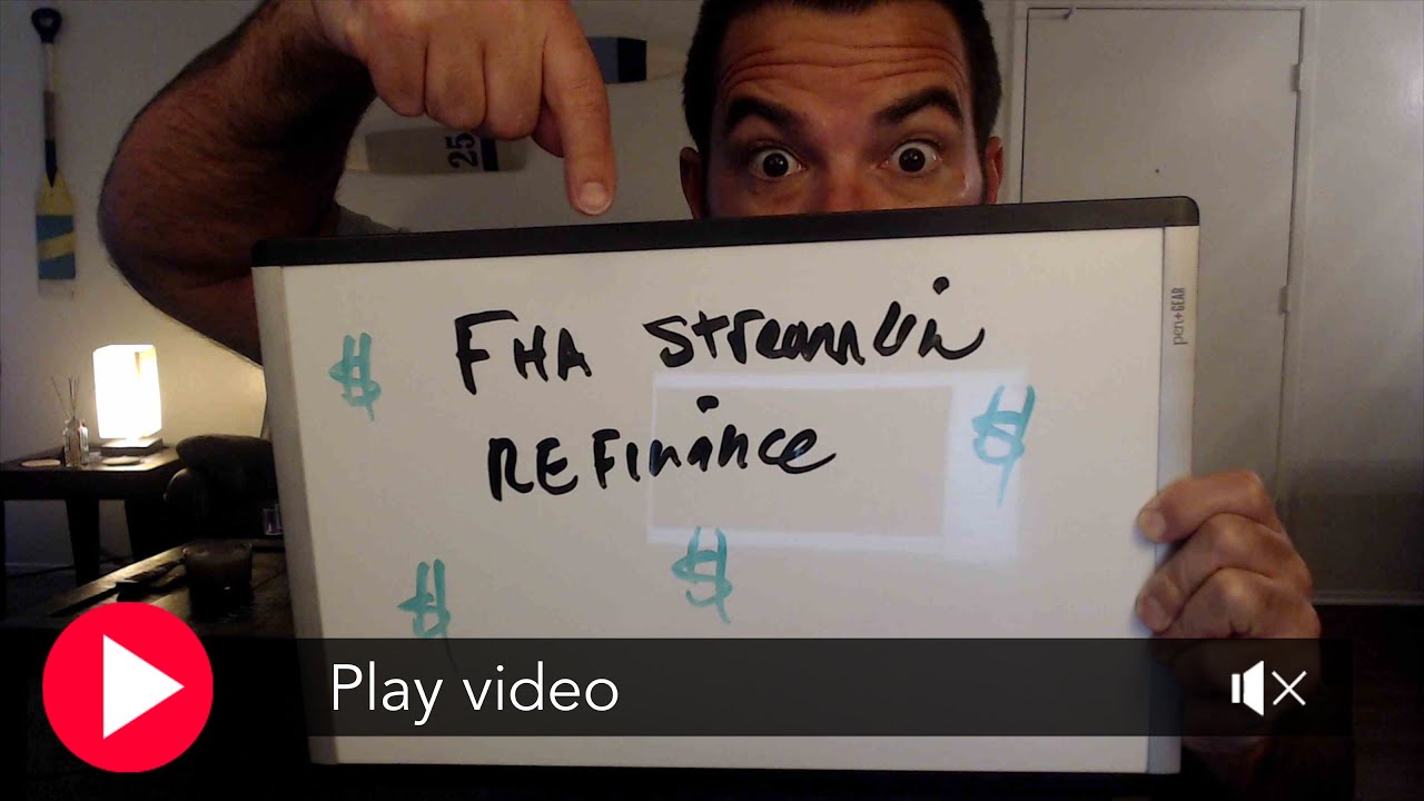 🏡 San Diego FHA Streamline Refinance Home Loan 2020 🏡 YouTube