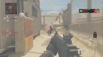 Call of Duty MW3 Free For All Rust map using MTZ-556 assault rifle