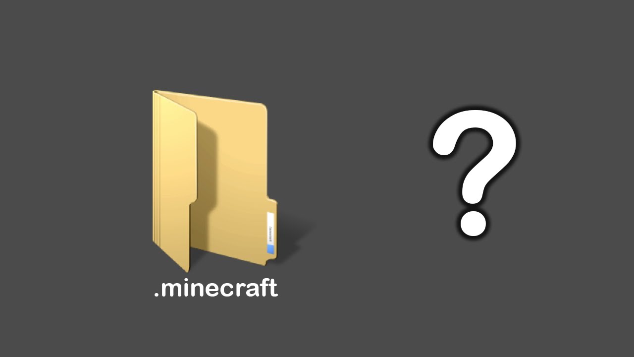 Comment Trouver Le Dossier Minecraft Youtube