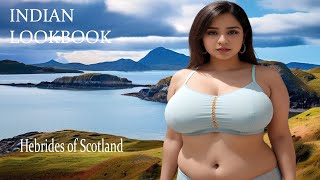 4K AI Art Indian Lookbook Meets Hebrides of Scotland