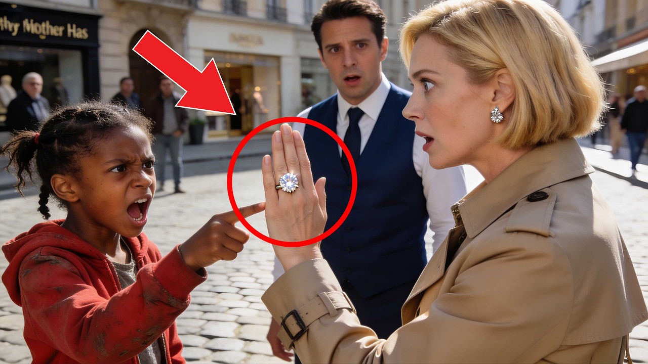 “My Mother Has This Ring,” Little Black Beggar Girl Said to the Rich Lady — What Follows Is Shocking