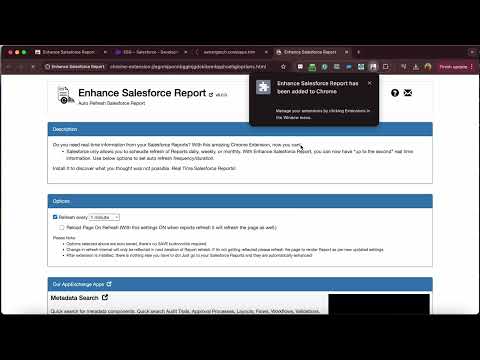 Enhance Salesforce Report video preview 2