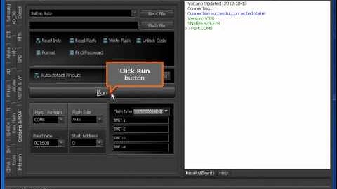 VolcanoBox World 1st Coolsand 16MB Readinfo