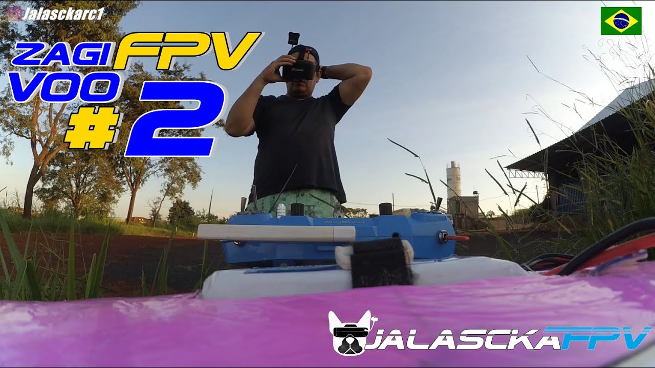 Voo Asa Zagi FPV Full HD #02