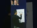 رسمت الفنان محمد سعد اللمبي بالمقلوب 