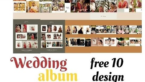 NEW WEDDING ALBUM PSD 12x36 FREE grid | LATEST 2026 DESIGN | Wedding album design layout