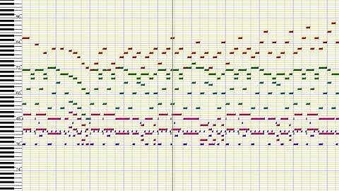 Sekaiju MIDI View: "Ice" by Ninja666