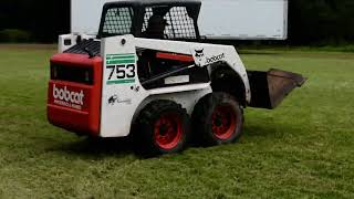 Lot 135 Bobcat 753 Skid Steer Selling At Auction 8/24/24
