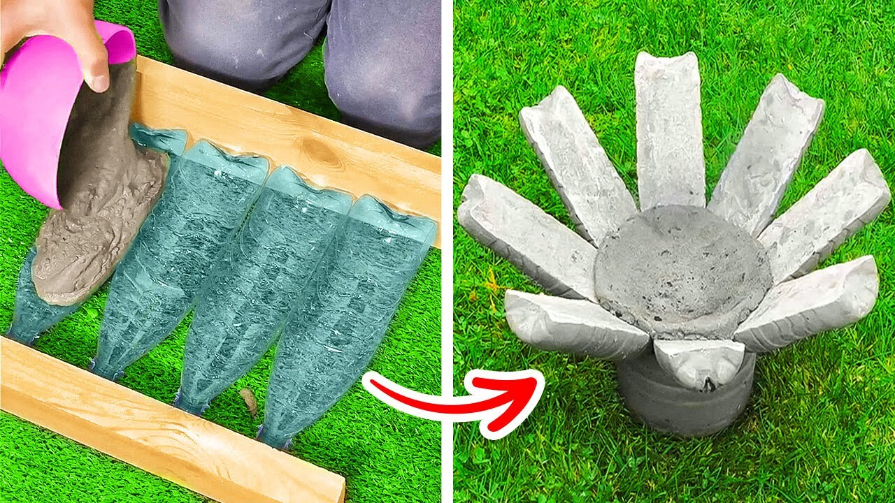 Awesome Cement Crafts For Your Home And Backyard