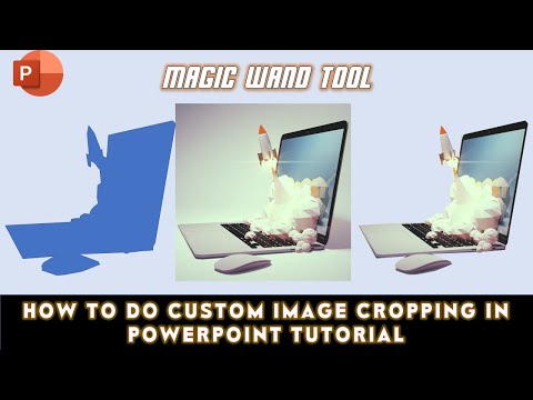 PowerPoint Custom Image Cropping: Artistic Like Photoshop Magic Wand