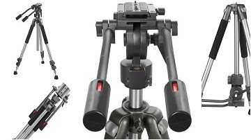 AmazonBasics 67-Inch Video Camera Tripod Unboxing & Review