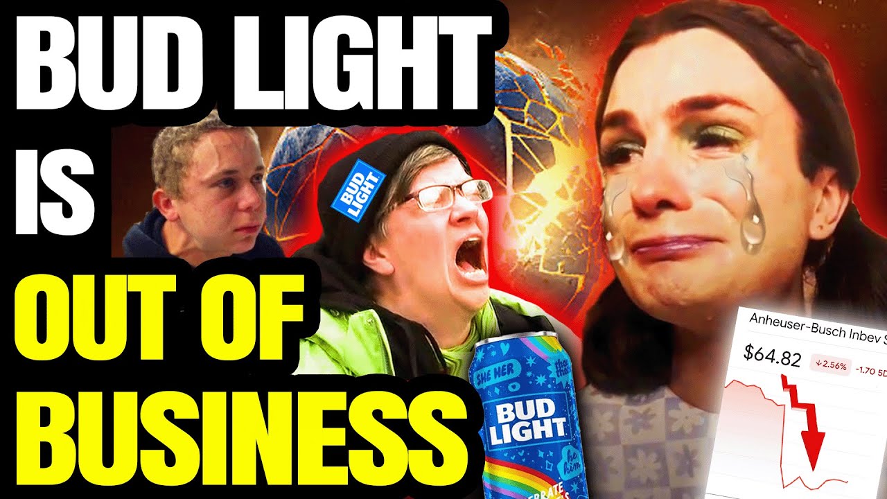 Bud Light BANKRUPTCY? Shocking New Data PROVES Woke Beer In COLLAPSE | 'No One Is Buying It!'