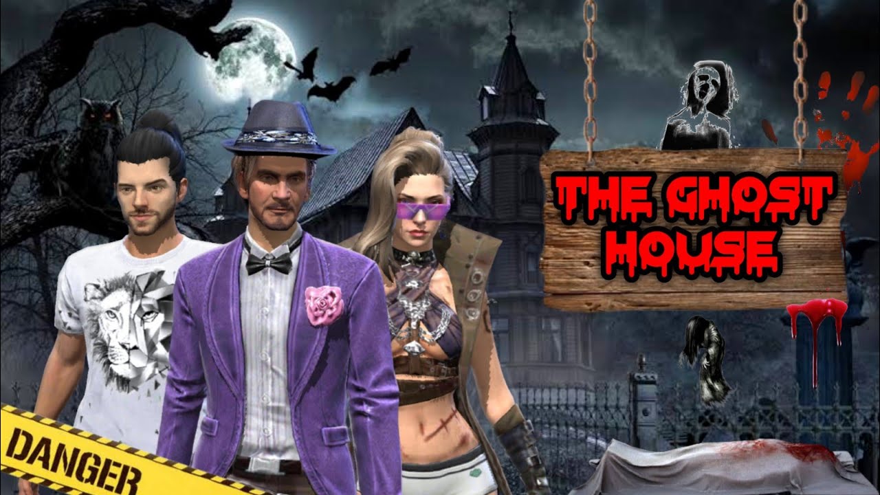 THE GHOST HOUSE 🏡👻 FREE FIRE MALAYALAM HORROR SHORT FILM☠️|| ERROR BOY GAMING