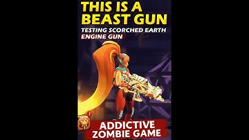 Zombie Waves 🔥 SCORCHED EARTH ENGINE GUN TEST – This Gun is an Absolute BEAST!