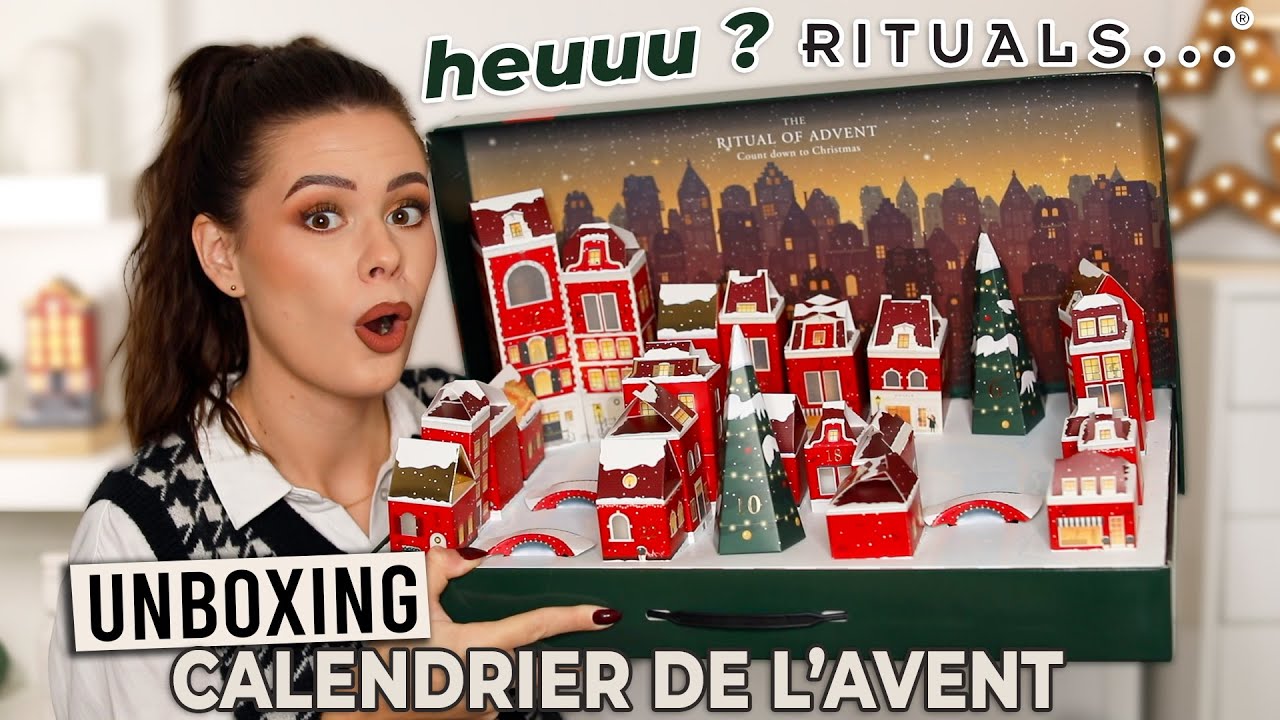 UNBOXING Calendrier de l’avent RITUALS 99€ + CONCOURS