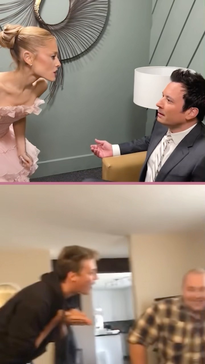 A side-by-side of #ArianaGrande’s recreation of the original “Wicked Witch of the East, Bro!”