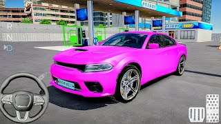 3d driving Game 4.0 project seoul Gameplay - Dodge Charger - Best Android Game screenshot 3