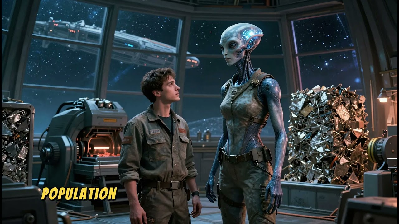 Everyone Ignored Her — Until One Human Treated the Exiled Alien Like She Still Ruled the Stars