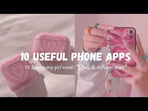 10 Apps Every Girl Needs | Apps For Students | Apps For Selfcare | Aesthetic Apps