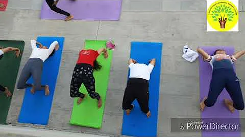 International yoga Day. #yog hi jeewan hai