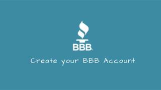 Create your BBB Account