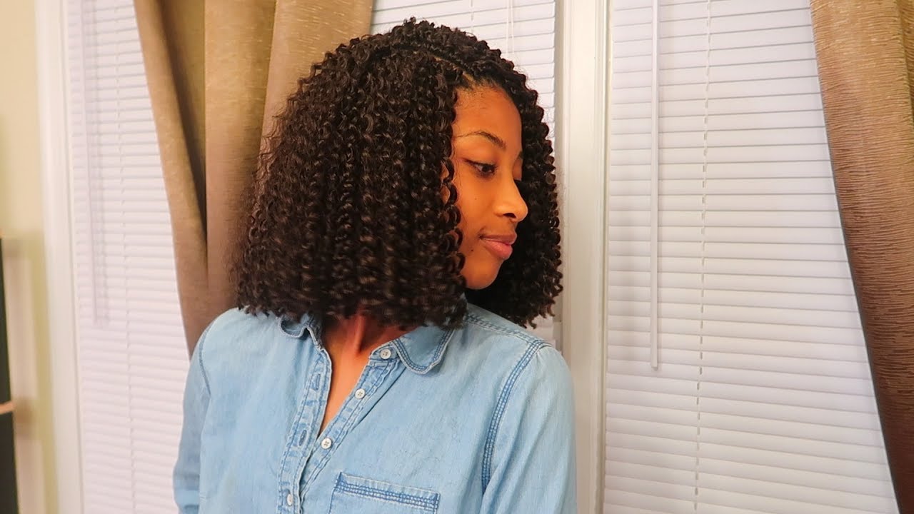 CROCHET BRAIDS using Jerry Curl Braid by Beshe YouTube
