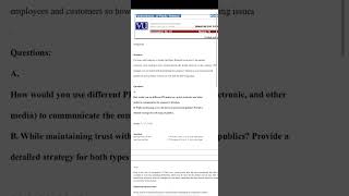 MCM401 ASSIGNMENT 1 SOLUTION 2024, MCM401 ASSIGNMENT 1, MCM401, BY SANA SHEIKH