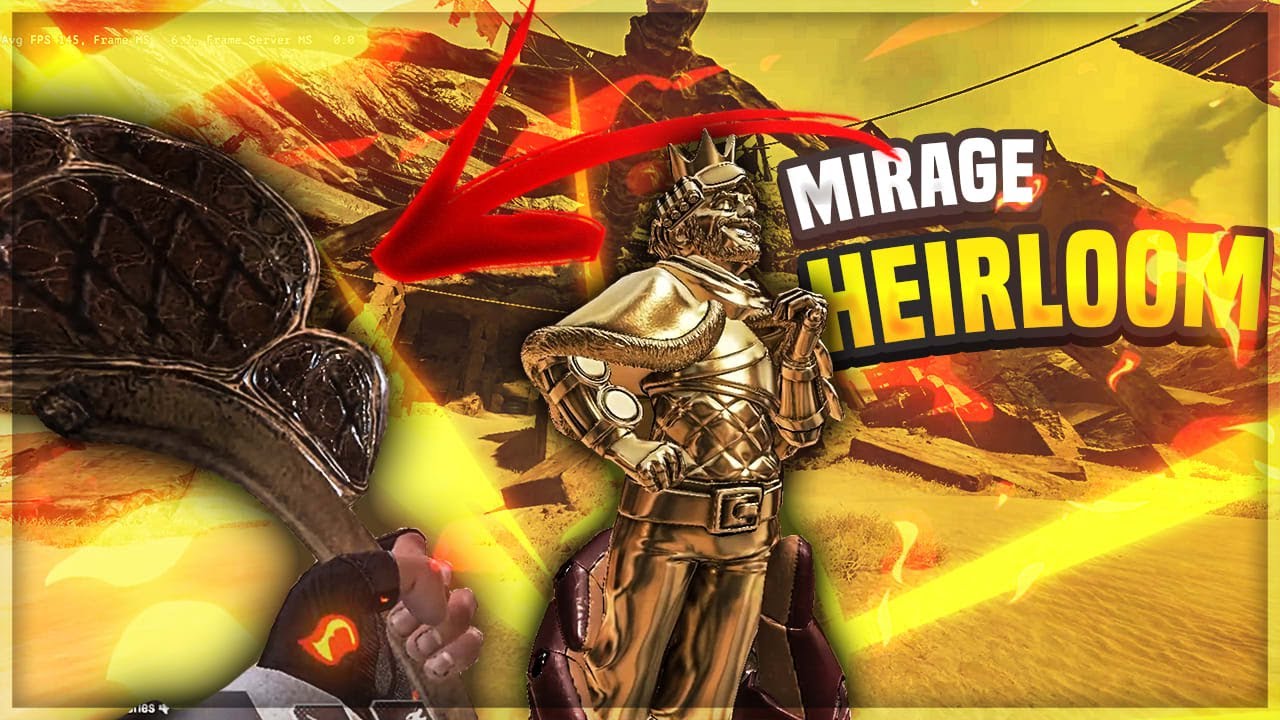 MIRAGE HEIRLOOM: TOO MUCH WITT 【Apex Legends】 - YouTube