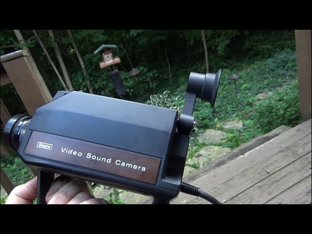 Caméra 8mm Sears 195XL Varizoom Vintage – Avec Micro Et Pied