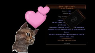 [ PoE 3.15 RDY] Expedition Unique Usurper's Penance Full Bleed - MAX BLOCK TANK - BUILD 5MIL BLEED