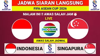 Download Lagu JADWAL SIARAN LANGSUNG HARI INI LIVE INDOSIAR - Jadwal Indonesia vs Singapura DI FIFA ASEAN CUP 2026 Download Lagu JADWAL SIARAN LANGSUNG HARI INI LIVE INDOSIAR - Jadwal Indonesia vs Singapura DI FIFA ASEAN CUP 2026
