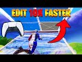 How to edit fast on controller