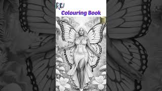A Real Fairy for Coloring #fairy #fairytales #Coloring