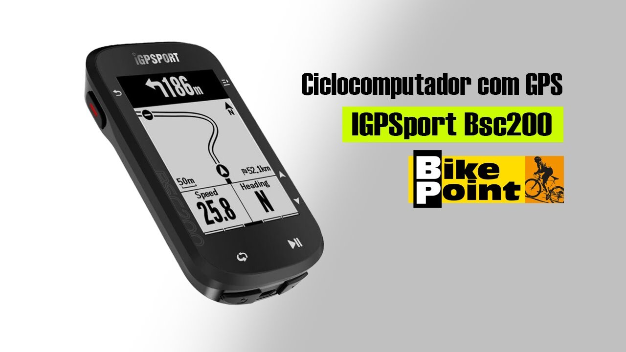 Ciclocomputador com GPS Igpsport BSC200 - Bike Point