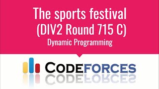 Celebrity E006 : The Sports Festival | Dynamic Programming | CodeNCode Wealth