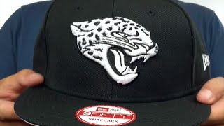Jaguars 'TEAM-BASIC SNAPBACK' Black-White Hat by New Era