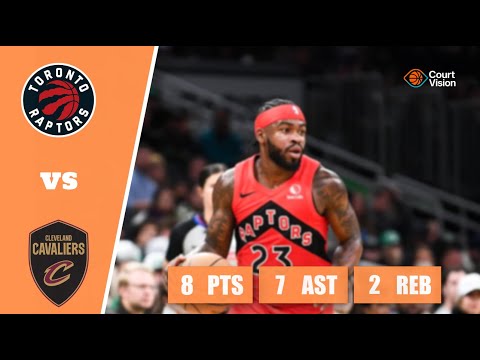 Jamal Shead - 8 Points, 7 Assists, 2 Rebounds vs Cavaliers - 2025-26 Regular Season