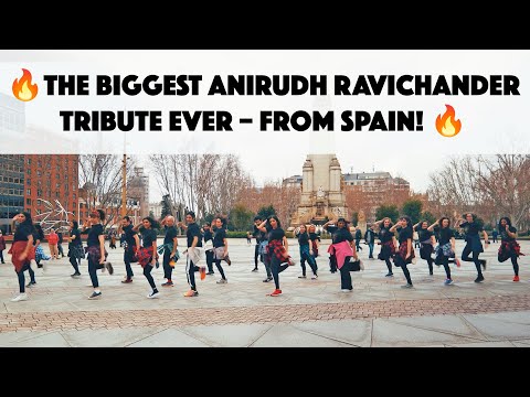 THE BIGGEST TRIBUTE TO ANIRUDH RAVICHANDER EVER 🔥 | FROM SPAIN 🇮🇳 x 🇪🇸 | VINATHA & STUDENTS