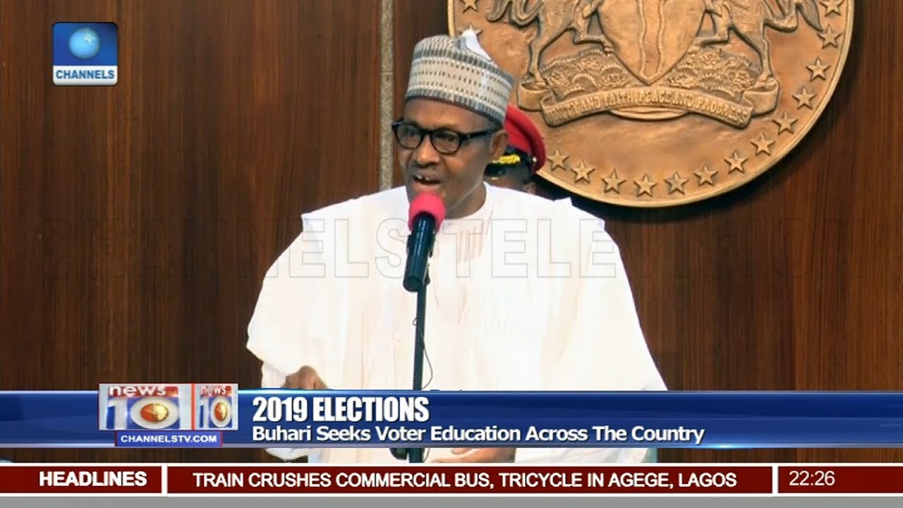 Buhari Seeks Voter Education Across Nigeria Pt 2 20/07/18 | News@10 |