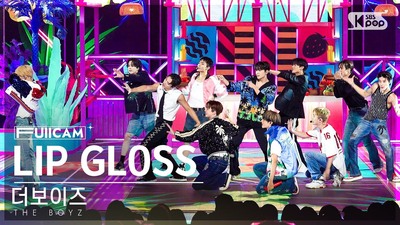 [안방1열 풀캠4K] 더보이즈 'LIP GLOSS' (THE BOYZ FullCam)│SBS Inkigayo 230813