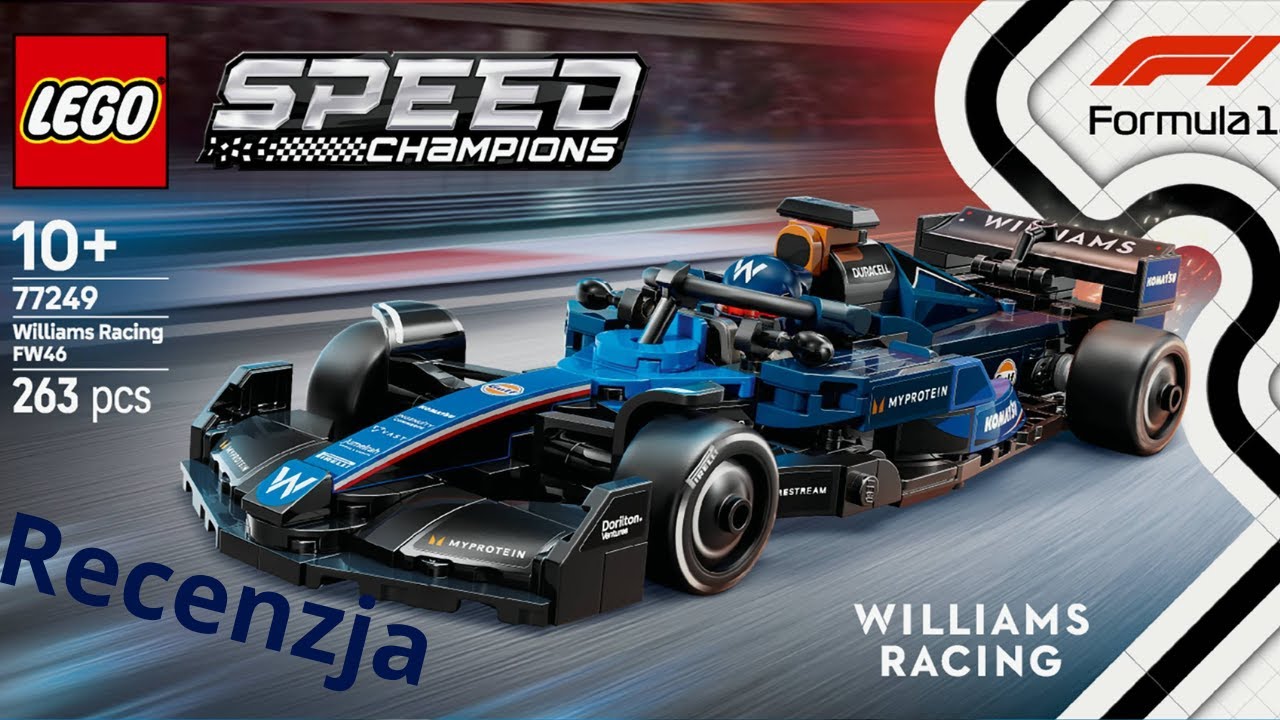 Lego Speed Champions Bolid F1 Williams Racing FW46 77249